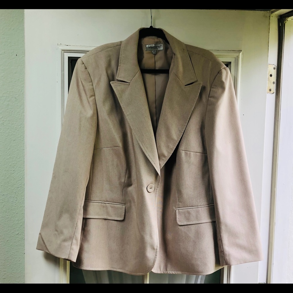 Cream Fall Blazer